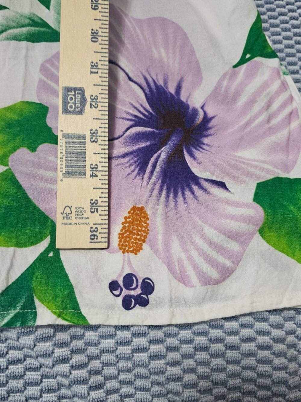 Unbranded Floral White Purple Smoched Elastic Tie Shoulder Strap Dress - Size S - Picture 5 of 5